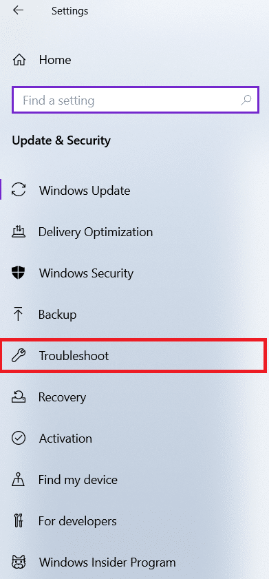 pilih Pemecahan masalah. Cara Memperbaiki Adaptor Wi-Fi Tidak Berfungsi Windows 10