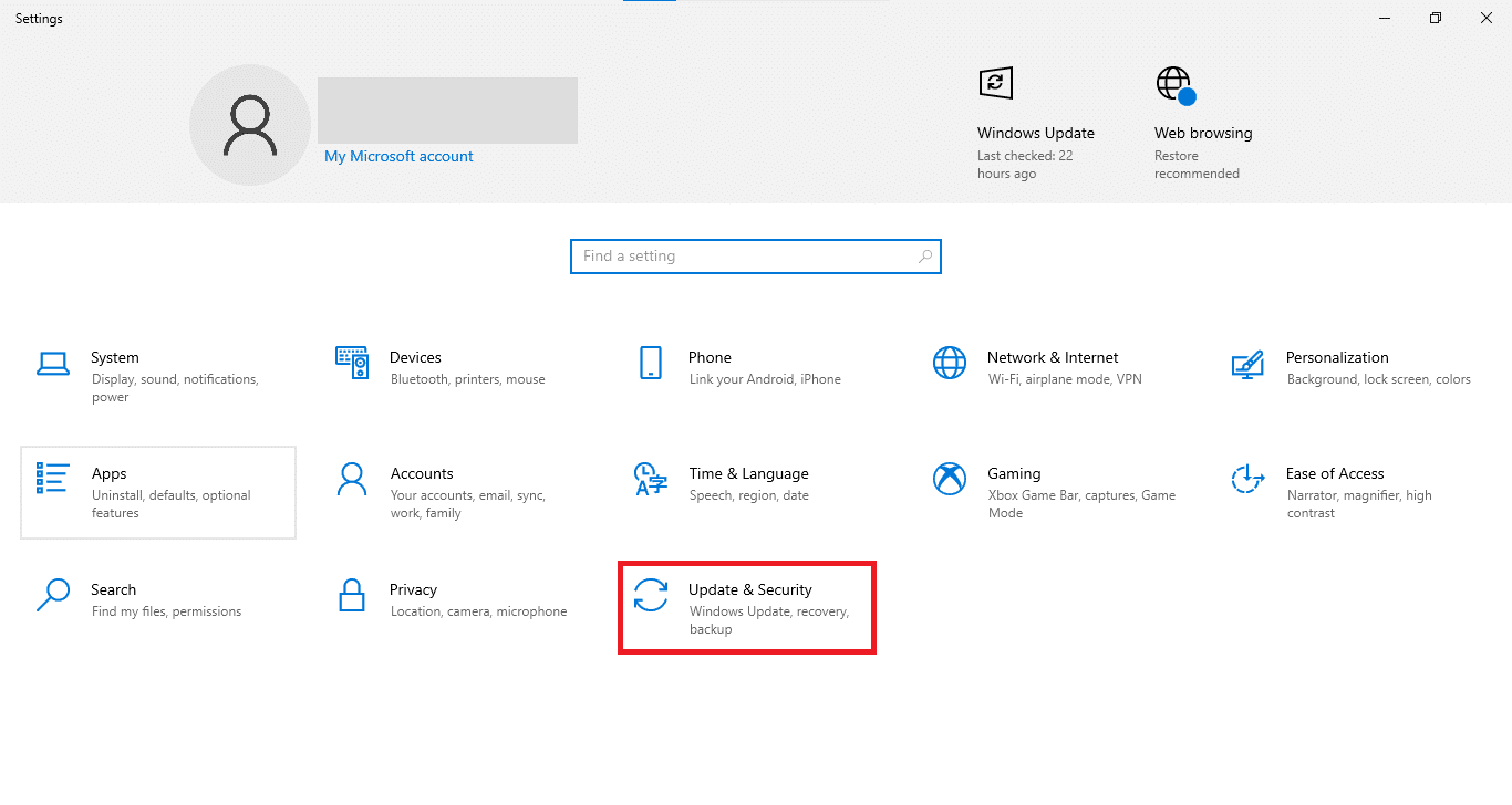 Actualización y seguridad en las ventanas de configuración