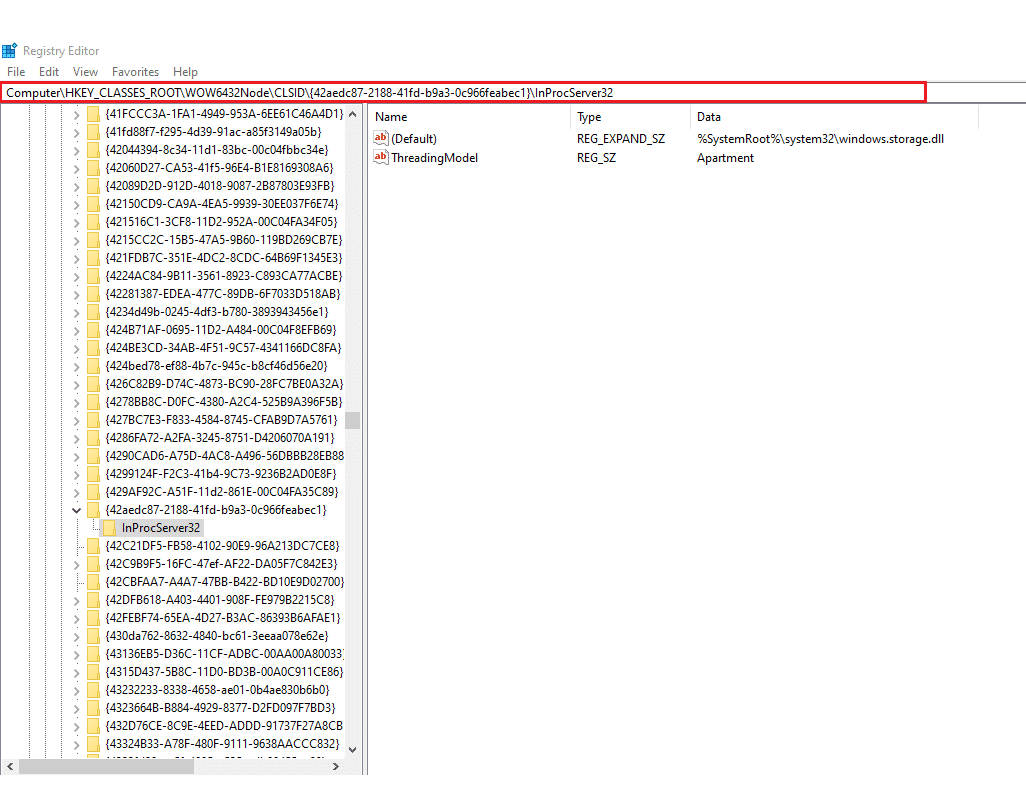 Se você estiver executando uma versão de 64 bits do Windows 10, use o caminho abaixo.