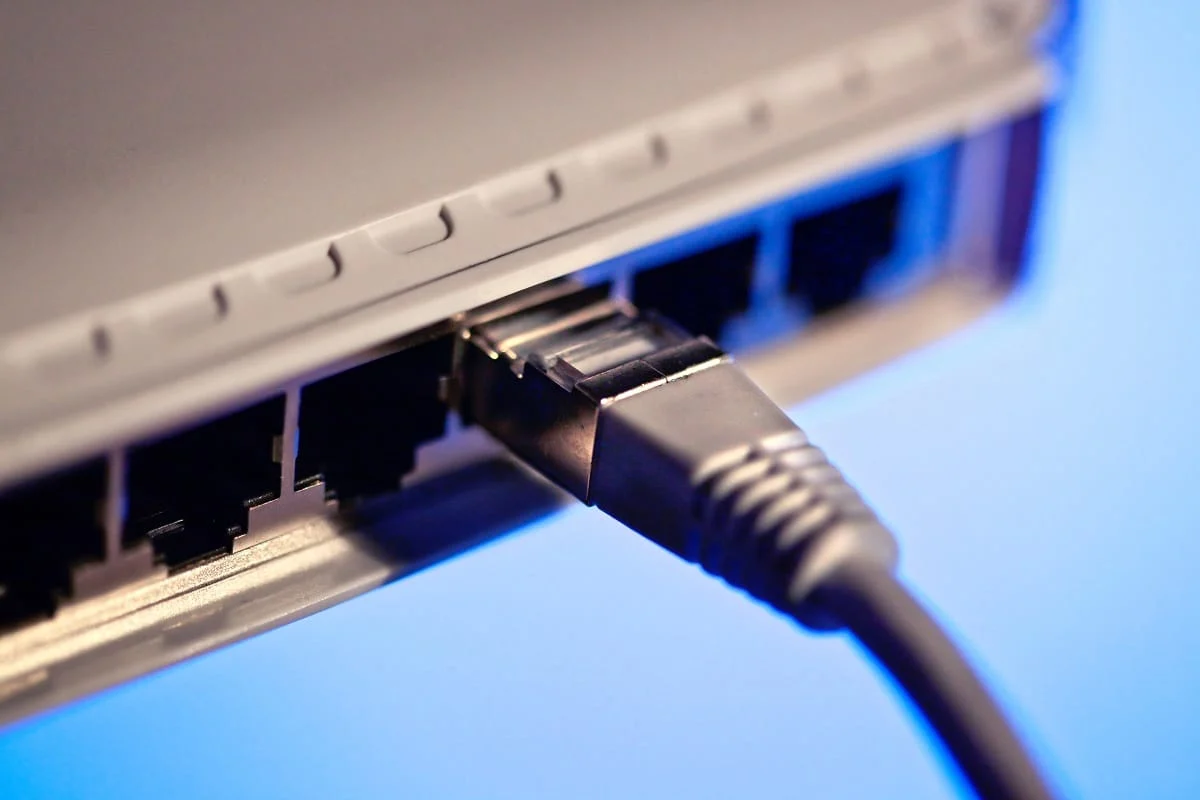 sambungkan kabel lan atau ethernet. Cara Memperbaiki Halo Infinite No Ping ke Kesalahan Pusat Data kami di Windows 11