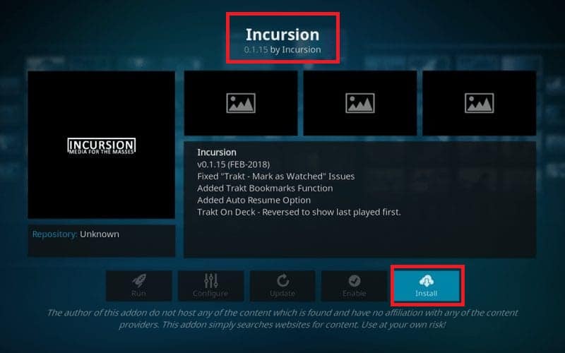 install-incursion-kodi-addon