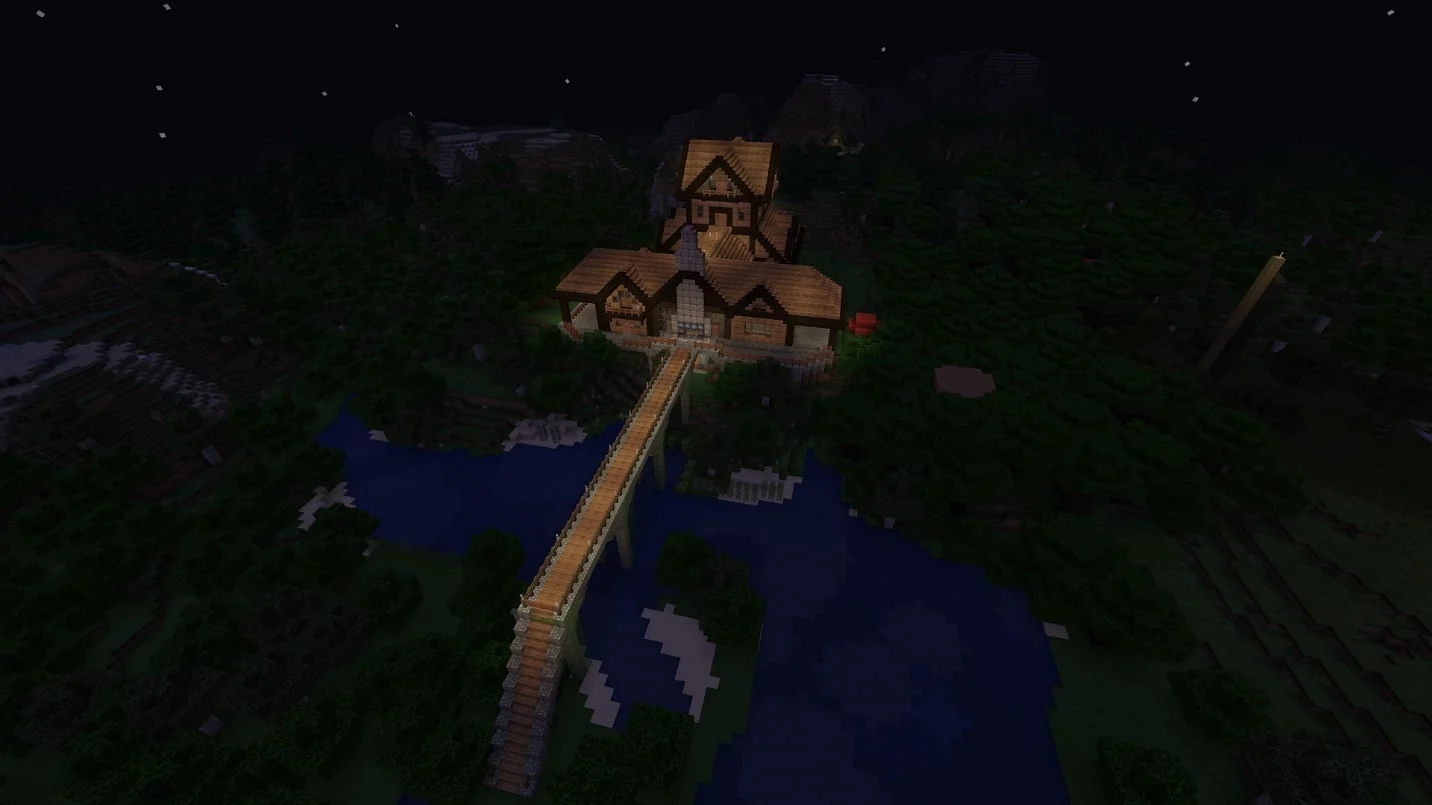 Rumah dengan Banyak Penyimpanan | Ide rumah Minecraft yang lucu