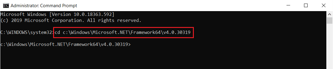 выполнить команду, чтобы перейти к Microsoft Net framework в cmd или командной строке. Как исправить высокую загрузку ЦП службой оптимизации среды выполнения .NET