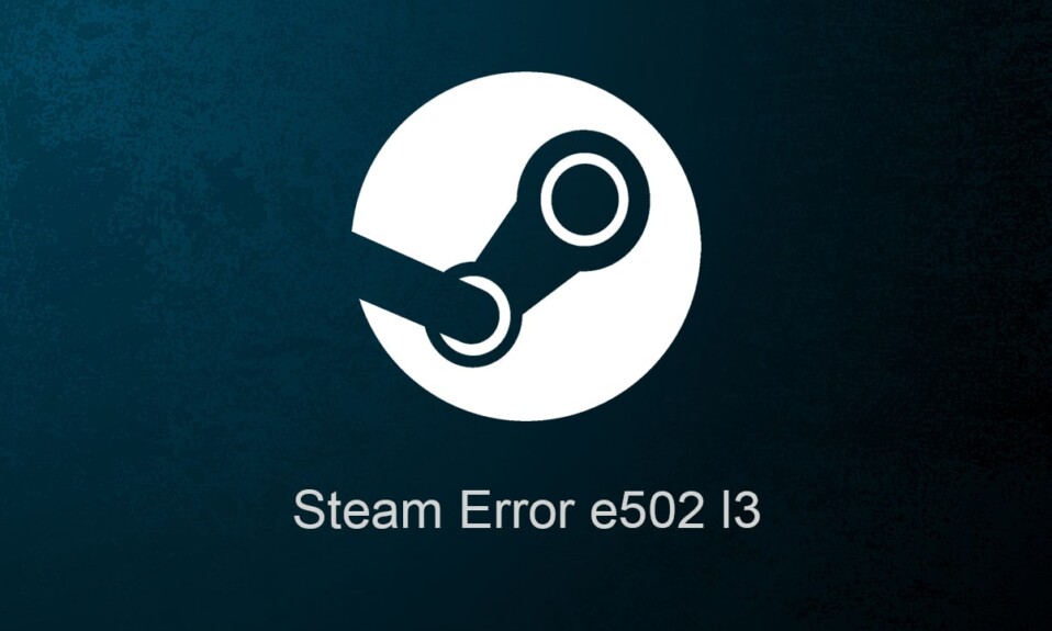 Cara Memperbaiki Kesalahan Steam e502 l3 di Windows 10