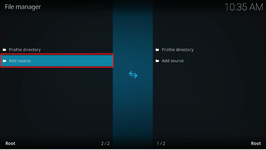 คลิกที่เพิ่มแหล่งที่มา สุดยอดละครเกาหลี Kodi Addons