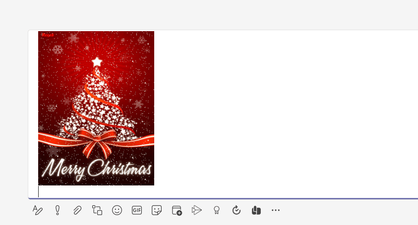 GIF, sohbet metni alanında görünür. GIF'i göndermek için Enter'a basın.