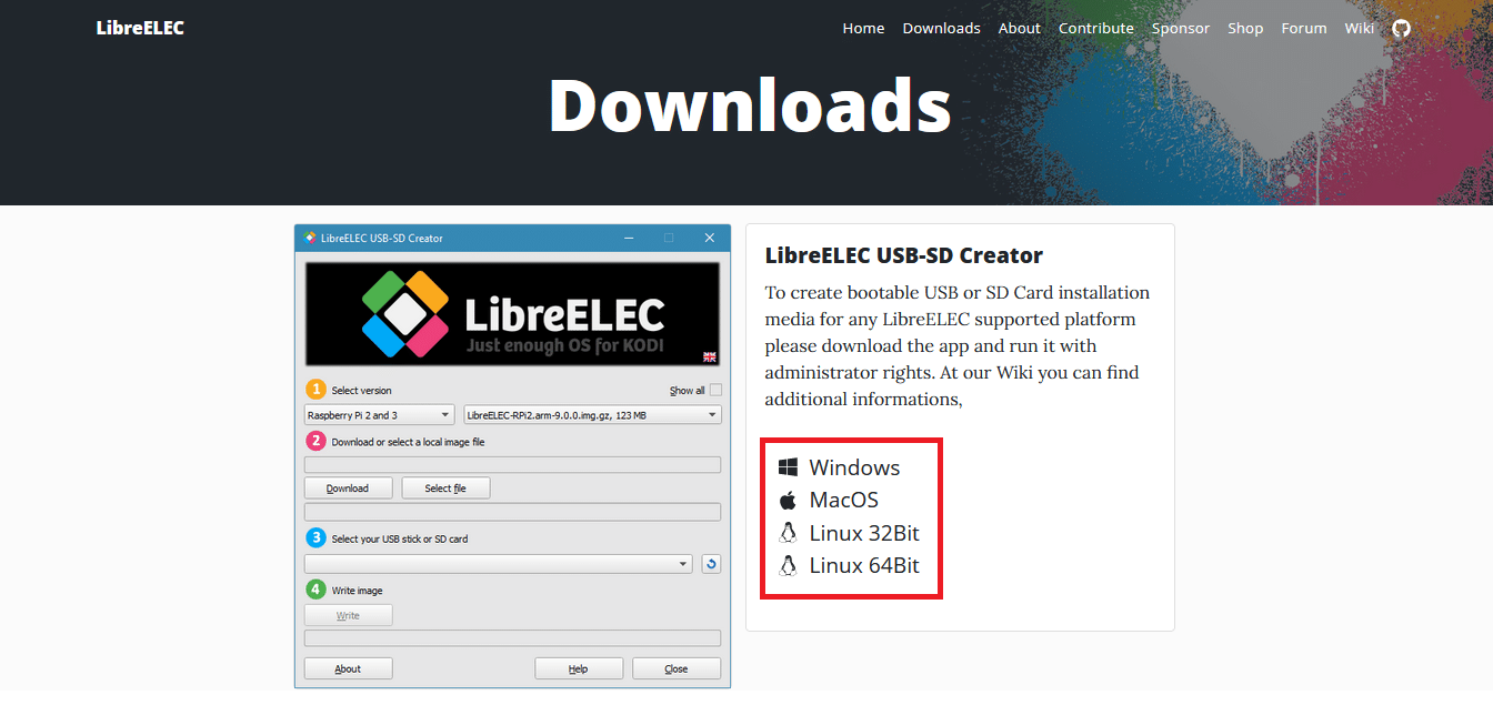 파일을 다운로드합니다. 상위 10개 최고의 Kodi Linux 배포판