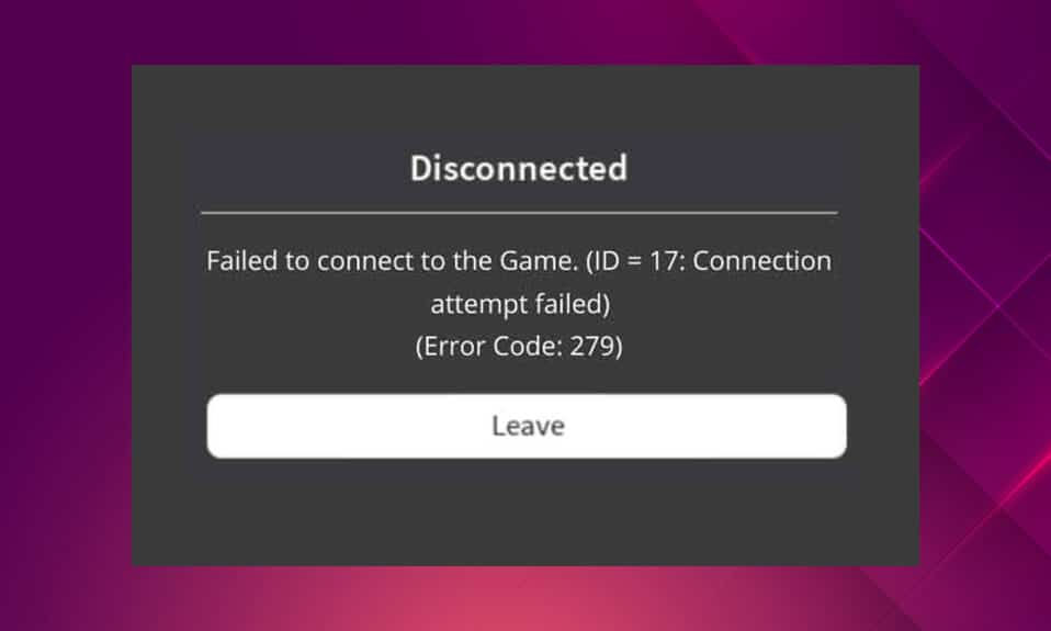 So beheben Sie den Roblox-Fehlercode 279