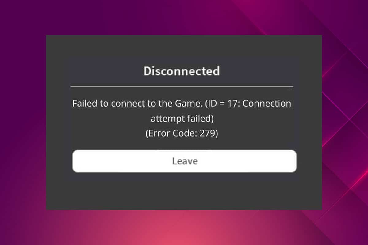 So beheben Sie den Roblox-Fehlercode 279