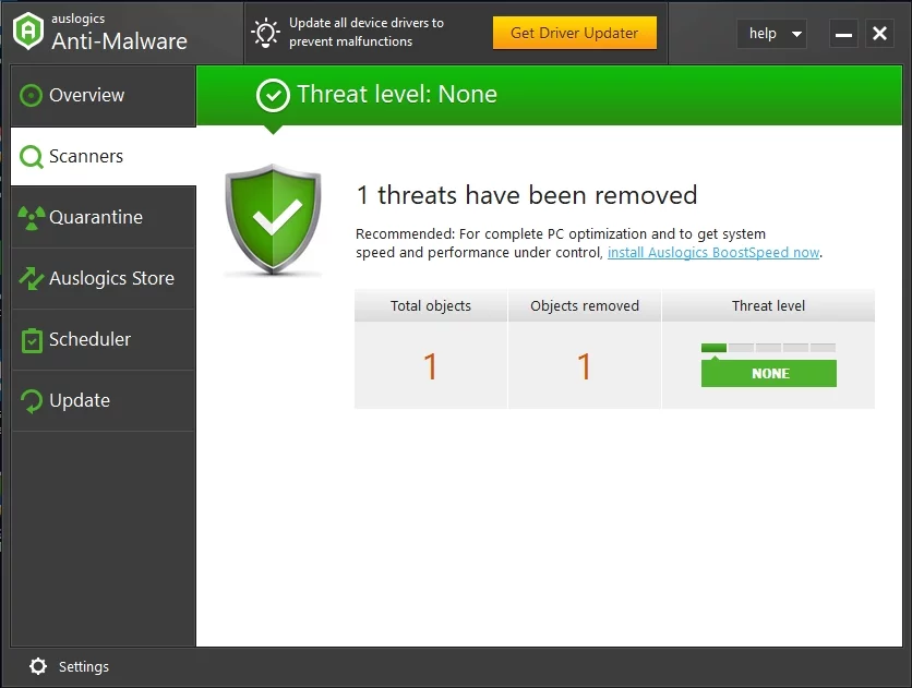 Защитите свой компьютер от вредоносных угроз.