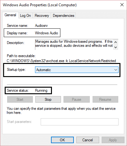 servicii audio windows automate si rulante