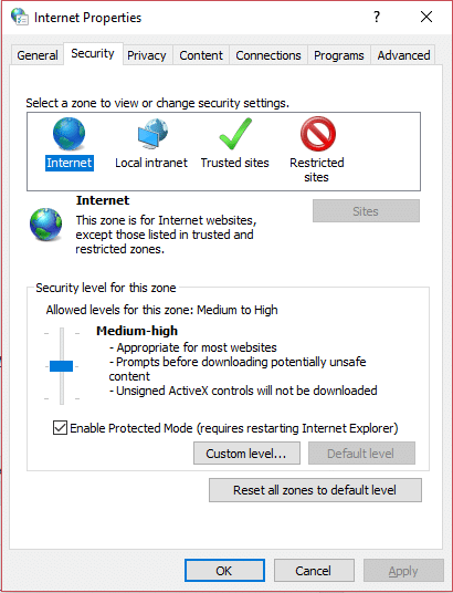 vinde mediu de securitate internet în proprietățile internet