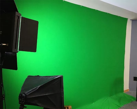 Ecran verde DIY pentru un studio de înregistrare DIY