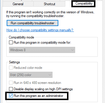 fila de compatibilitate