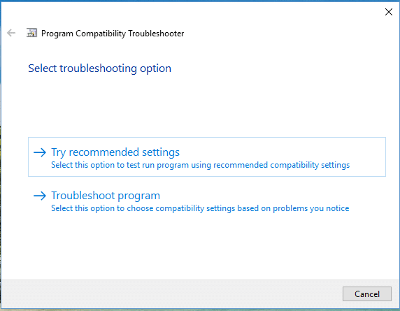 încercați setările recomandate
