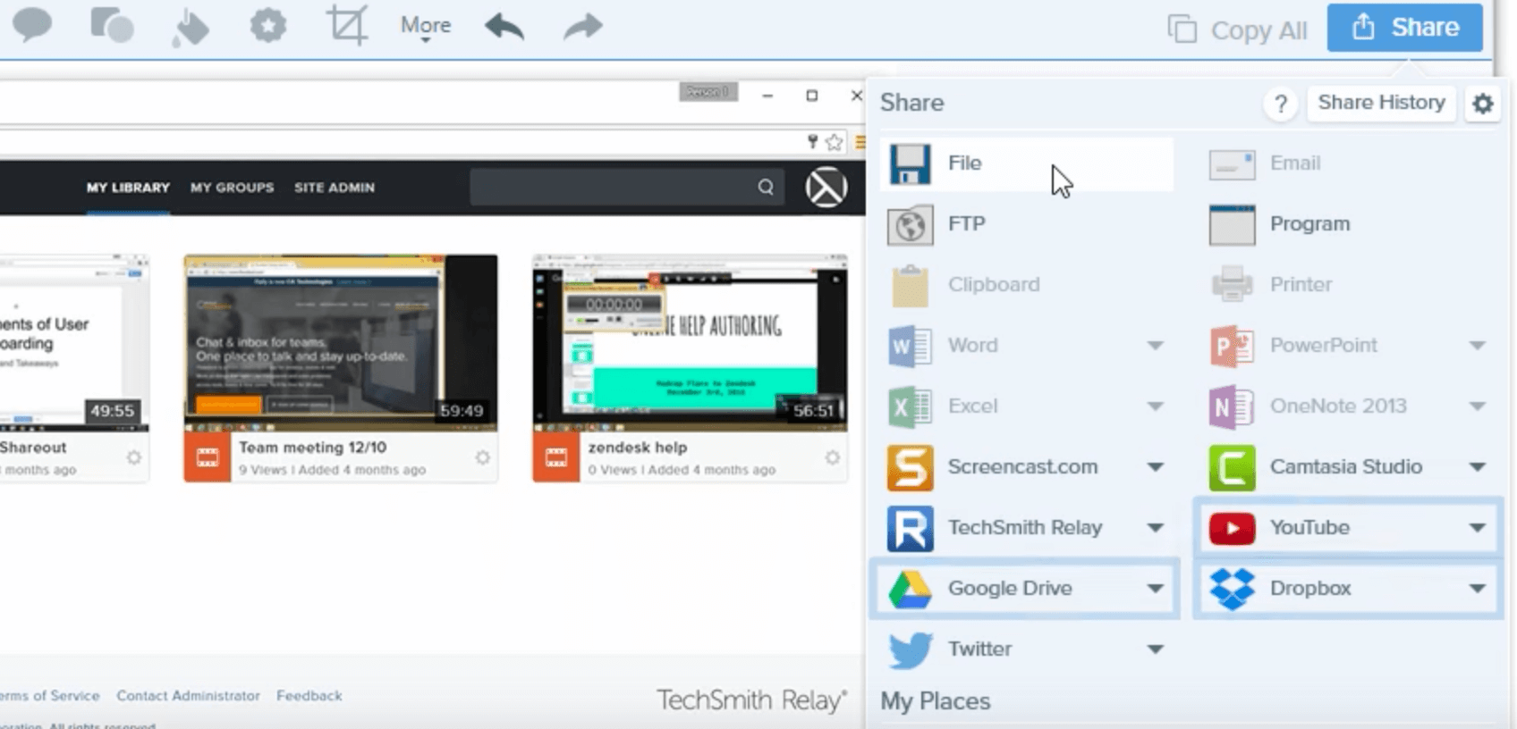 分享您的 Skype 或 Google Hangout 錄音
