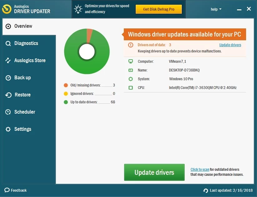 Driver Updater poate rezolva toate problemele cu driverele.