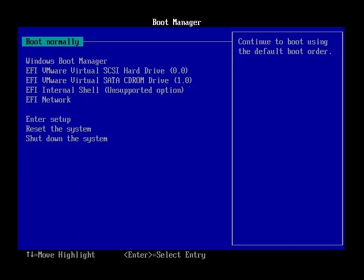 Acceda a la configuración de su BIOS para configurarla según sus necesidades. Pero ten cuidado.