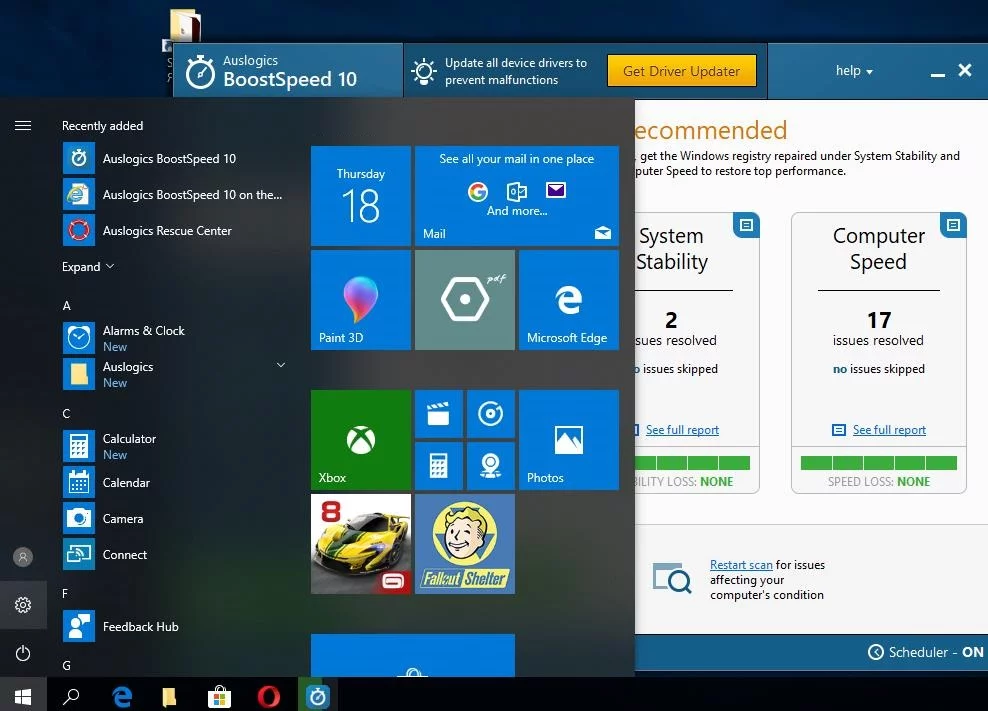 Cómo arreglar el menú Inicio en Win10