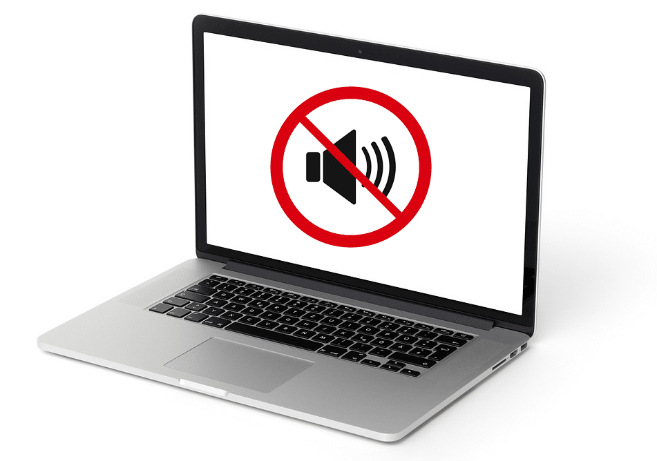 Repare el sonido de los altavoces de la computadora portátil