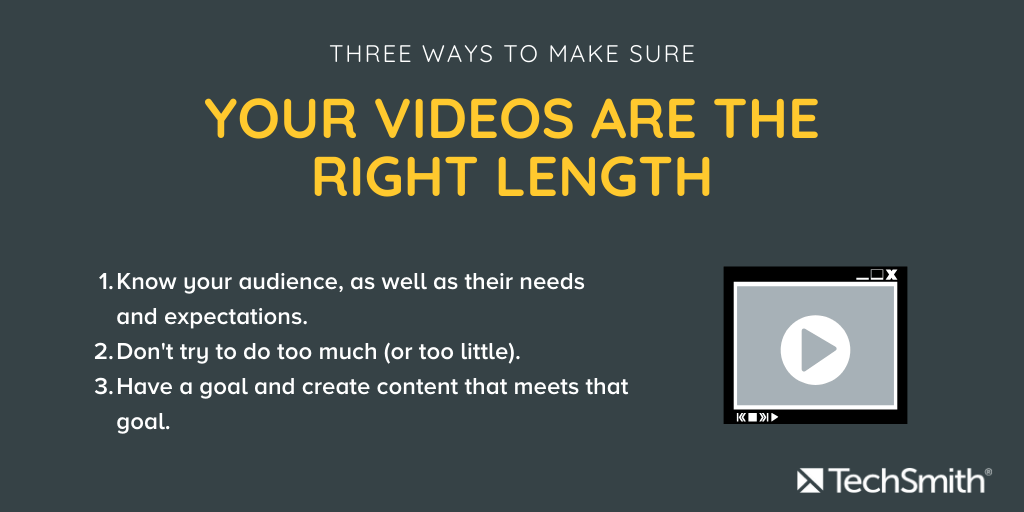Tiga cara untuk memastikan durasi video Anda tepat. Teks sama dengan paragraf di bawah ini.