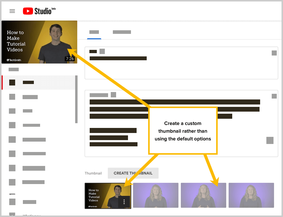créer une vignette youtube personnalisée