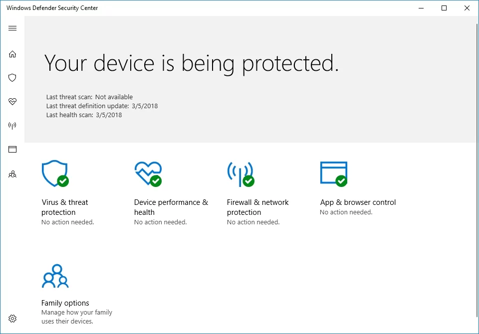 Защитник Windows — это встроенный инструмент, предназначенный для обеспечения безопасности вашего компьютера.