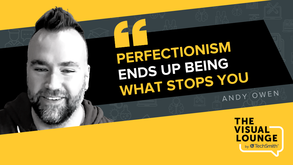 "Il perfezionismo finisce per essere ciò che ti ferma" - Andy Owen