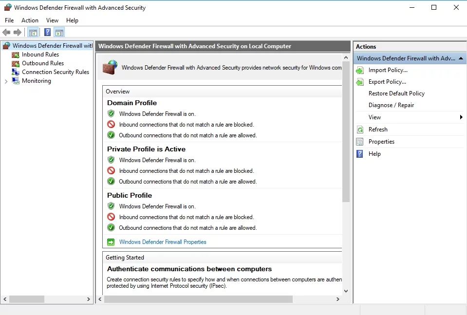 Windows Defenderは、PCを安全に保ちます