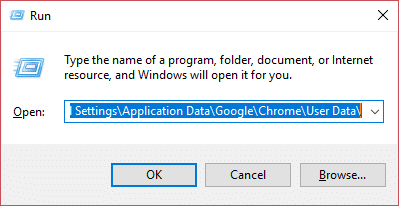 Renommer le dossier de données utilisateur Chrome