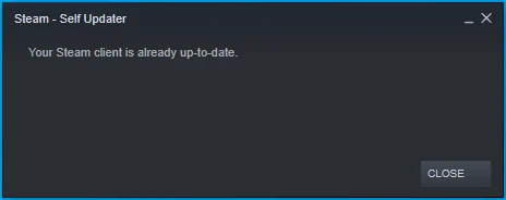 Su cliente de Steam debe estar actualizado.