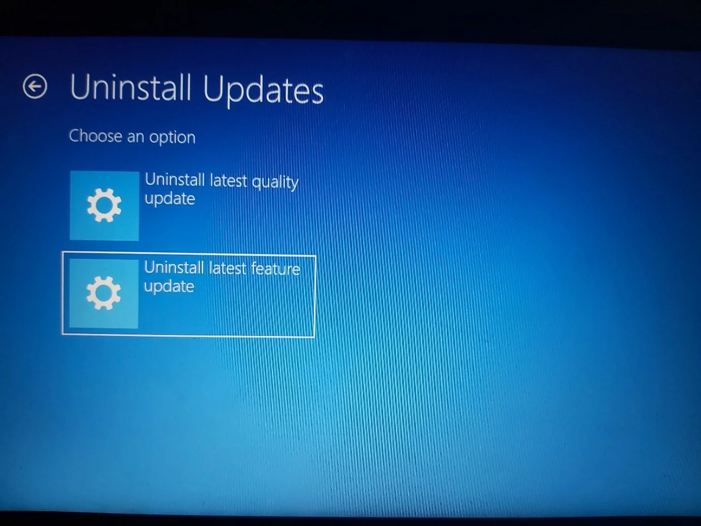 จะถอนการติดตั้งการอัปเดตฟีเจอร์ล่าสุดใน Windows 11 ได้อย่างไร