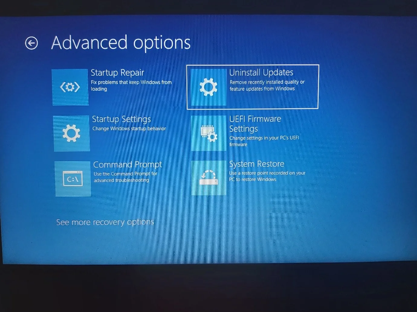 จะใช้สภาพแวดล้อม Advanced Startup ใน Windows 11 ได้อย่างไร?