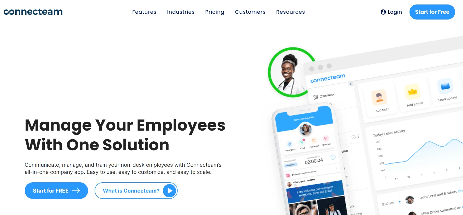 คุณสมบัติ Connecteam