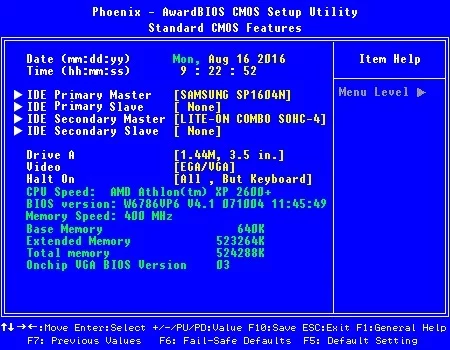 Modificați setările BIOS-ului pentru a elimina problemele de boot.