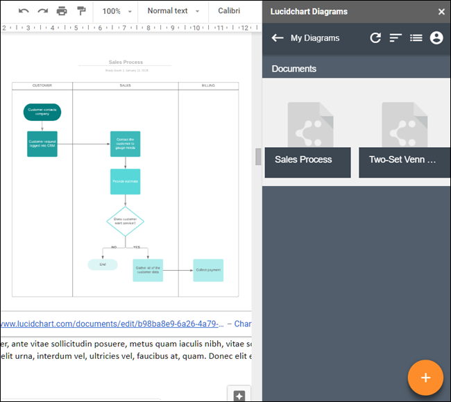Lucidchart 圖表插件