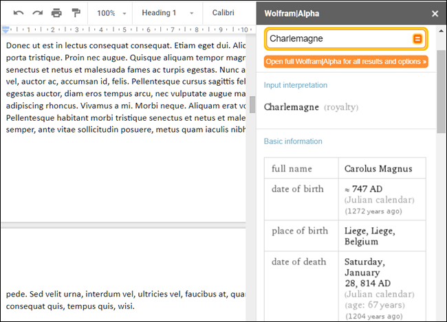 WolframAlpha 附加組件