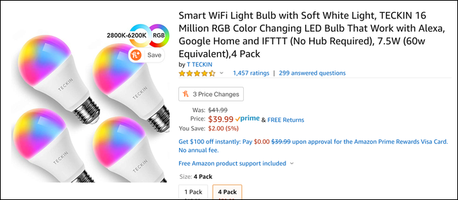 Lampu Pintar Tuya