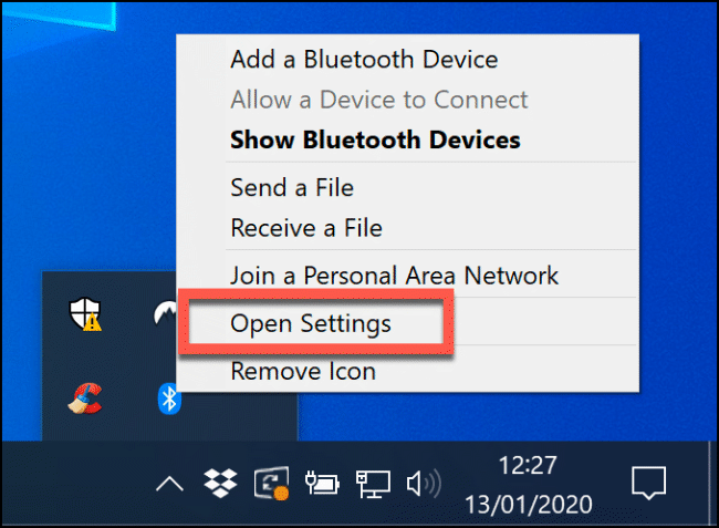 Haz clic en "Abrir configuración".