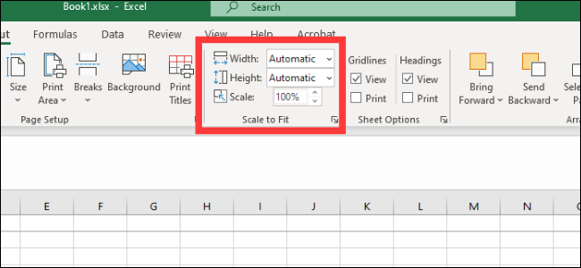 Excel - Escala para ajustar
