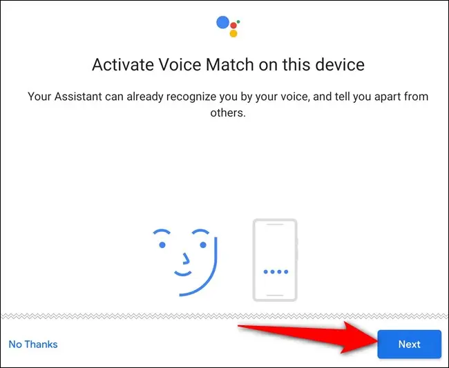 Aktywuj Voice Match