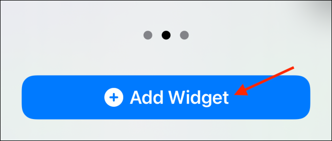 Atingeți „Adăugați widget”.