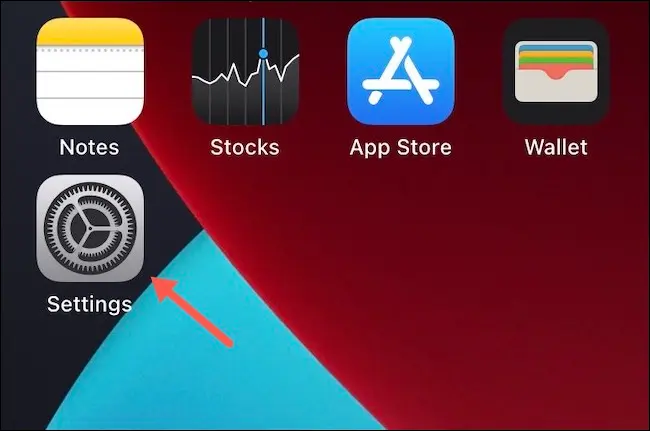Visita Impostazioni su iPhone