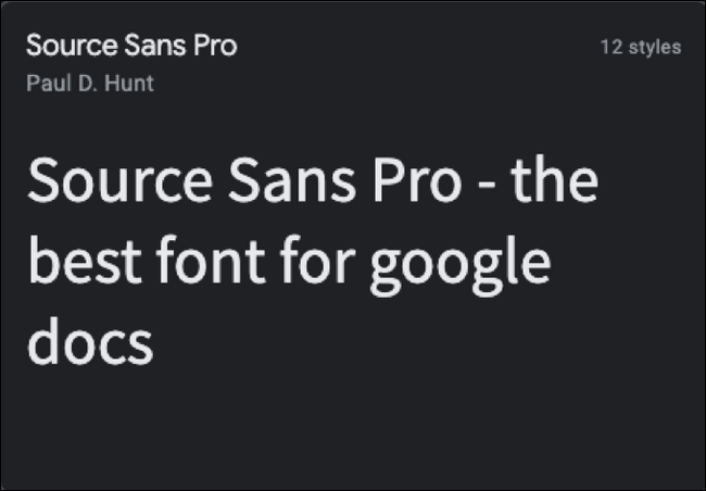 Source Sans Pro yazı tipi