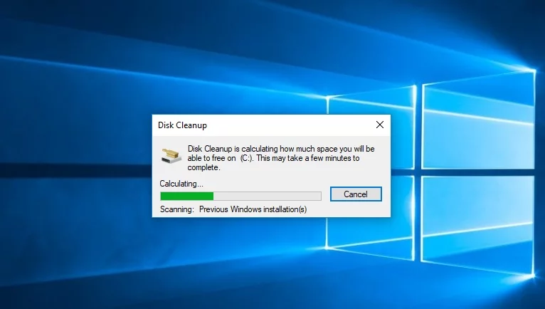 ディスクを整理して、ウイルス対策のインストールの問題を解決します。