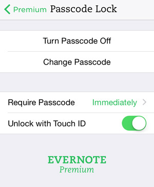 Sichere mobile Notizen in iOS