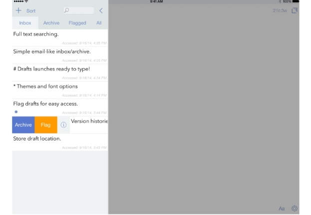 Erstellen Sie Notizen mit Apps
