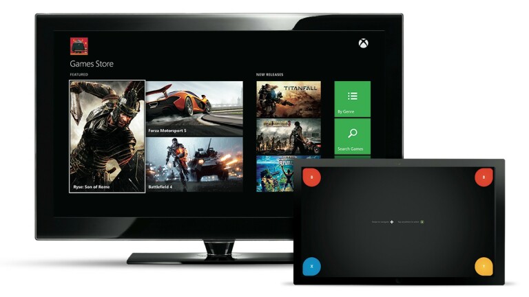 通過 Xbox One 的 Skype 上的智能手機應用程序聊天
