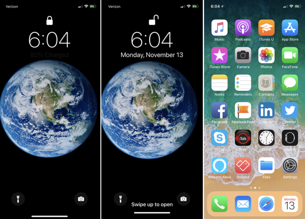 Déverrouillez votre téléphone avec Face ID