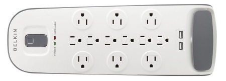 Regleta de alimentación de 12 salidas de Belkin